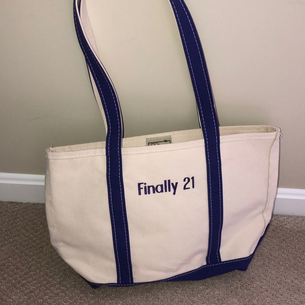 Finally 21 L.L. Bean Tote Bag